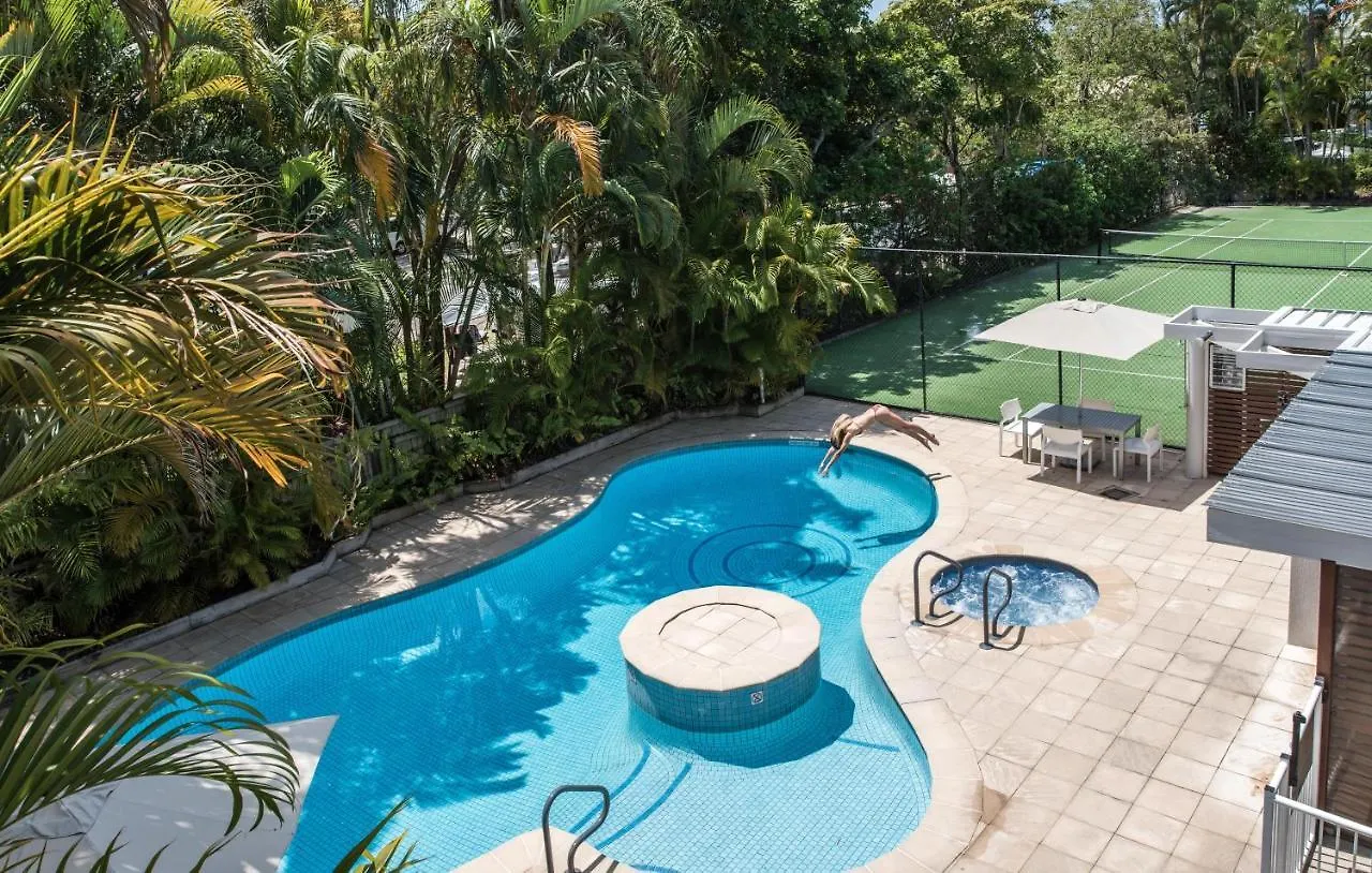 アパートホテル Noosa Pacific Resort ヌーサヴィル